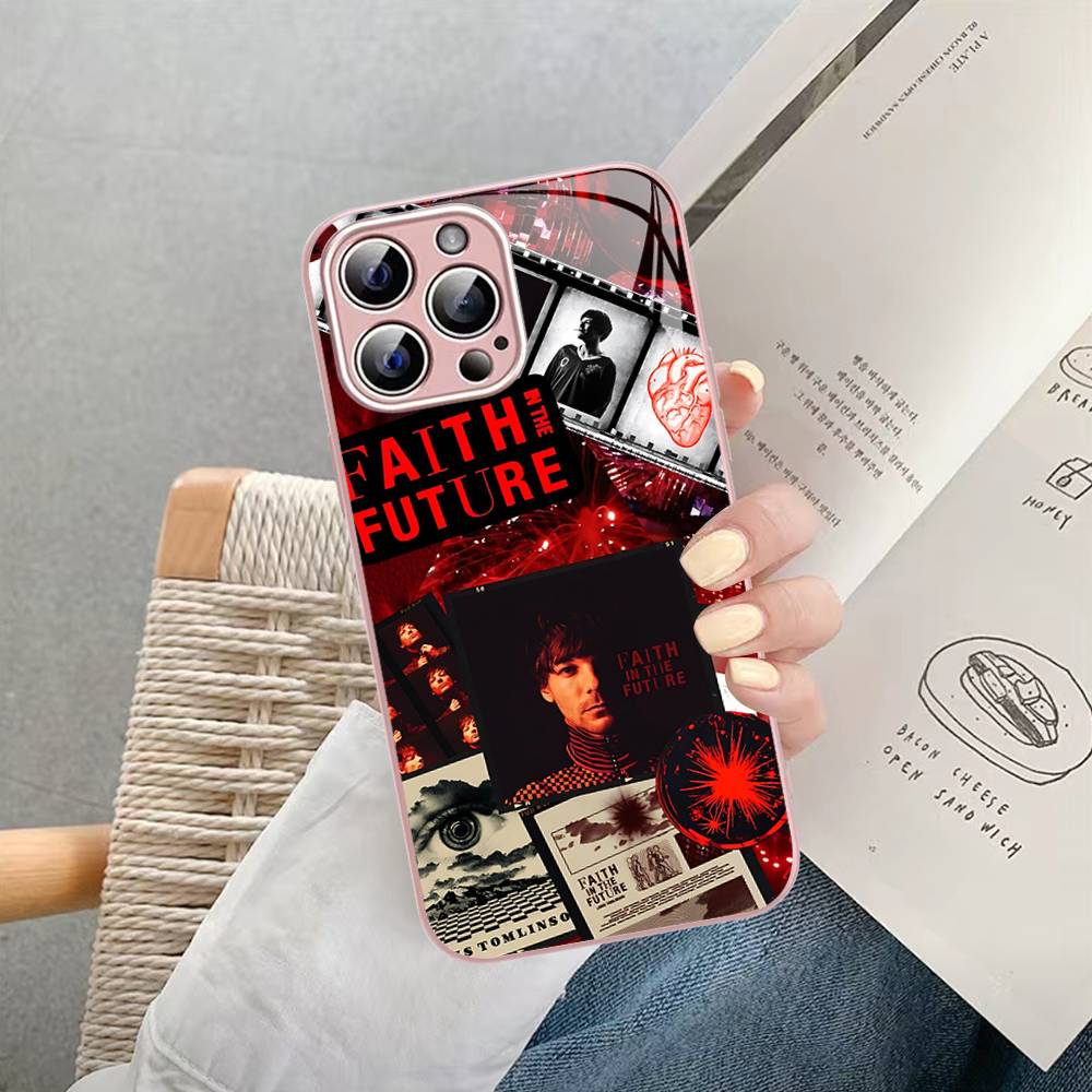 L-Luis M-Miguel Singer For IPhone 14 13 12 Mini 11 Pro XS Max X XR 14 Plus Tempered Glass Cover