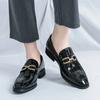 Men's Leather Shoes Office Mens Formal Shoes Men Man Oxfords Wedding Party Slip on Loafer Designer Shoes for Men