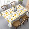 Bees Honeycombs Yellow Rectangular Tablecloth Nectar Honey Beehive Farm Polyester Table Cloths for Dining Kitchen Outdoor Picnic Camping Party