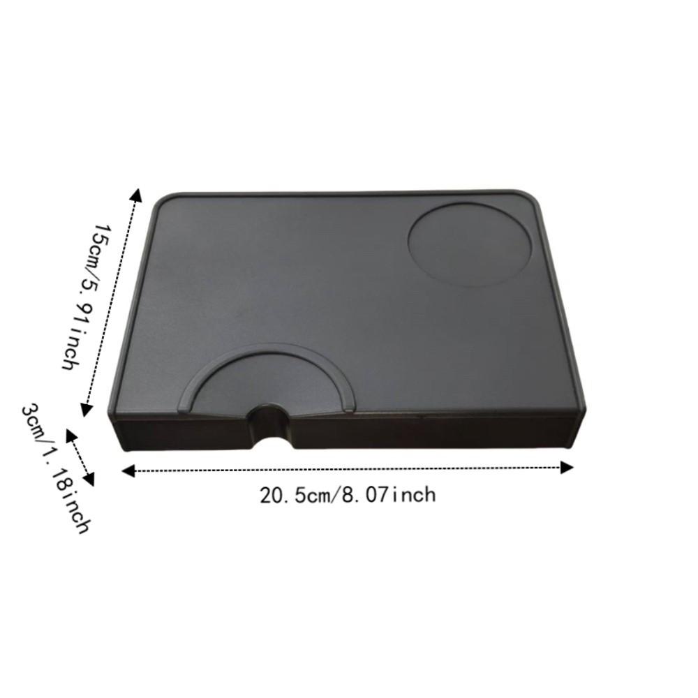 Corner Edge Silicone Coffee Tamper Mat Non-Slip Coffee Powder Press Pad Espresso Tamping Pad Cafe