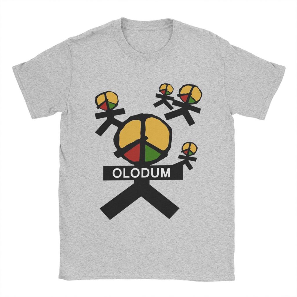 Olodum Erkek Tişörtleri İnanılmaz Saf Pamuklu Tişört Yuvarlak Yaka Kısa Kollu Tişörtler Hediye Fikri Giyim