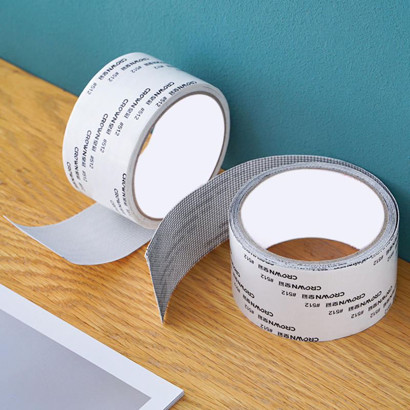 2M/Roll Strong Self Adhesive Window Screen Repair Tape Patch Covering Up Holes Tears Anti-Insect Mosquito Mesh