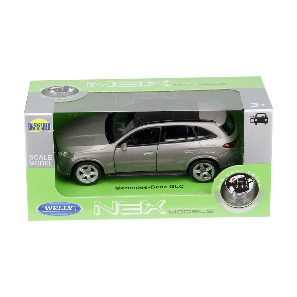 Model 1:34, Mercedes-Benz GLC, stříbrný