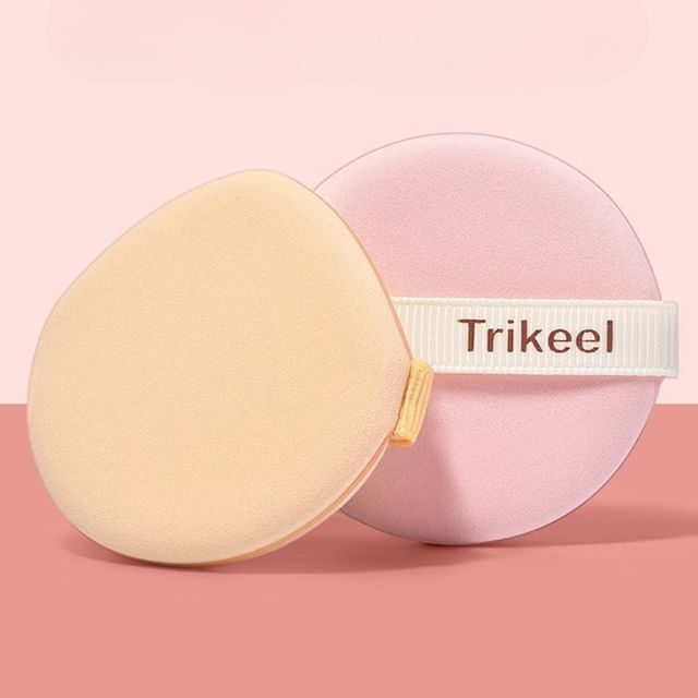Charyeina - Round / Droplet Powder Puff Circle - Random Color