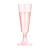 150Lm Plastic Champagne Flutes Disposable Sparkling Champagne Bar Cups Clear Toasting Glasses For Weddings Cocktail Event