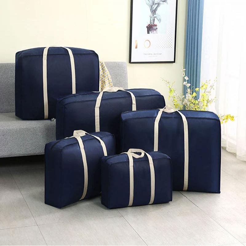 Extra Große Umzugsverpackungsgepäcktaschen Verdickte Große Kapazität Wasserdicht Heimgepäcktaschen Aufbewahrung Kleidungsorganisationstaschen