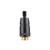 Angelrute Stangenverbinder 8mm Schrauben Schnellverschluss Kescherkopf Adapter Angelkescher Landeharpune Tauch-Aluminiumlegierung Kescherstangen Teile