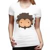 Sneaky Sasquatch Big Head TShirt for Women Crew Neck Streetwear T Shirts Womens Short Sleeve Summer Clothes Tops