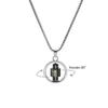 Men's Trendy Letter Necklace: Versatile Light Luxury Cuban Chain Choker