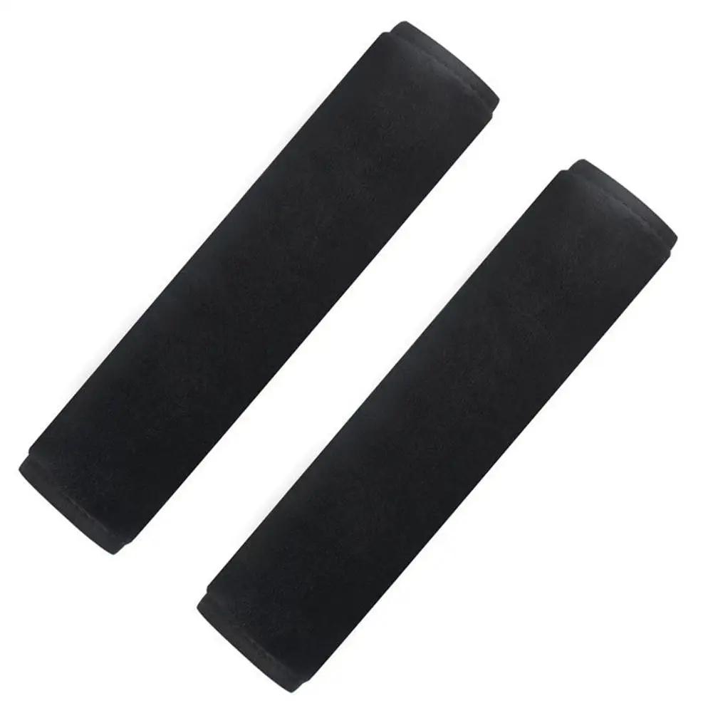 1/2pcs Car Seat Belt Shoulder Pad Cover Universal Comfort Protector For Adults & Kids Warm Fleece Padding For Safe Driving J6V3