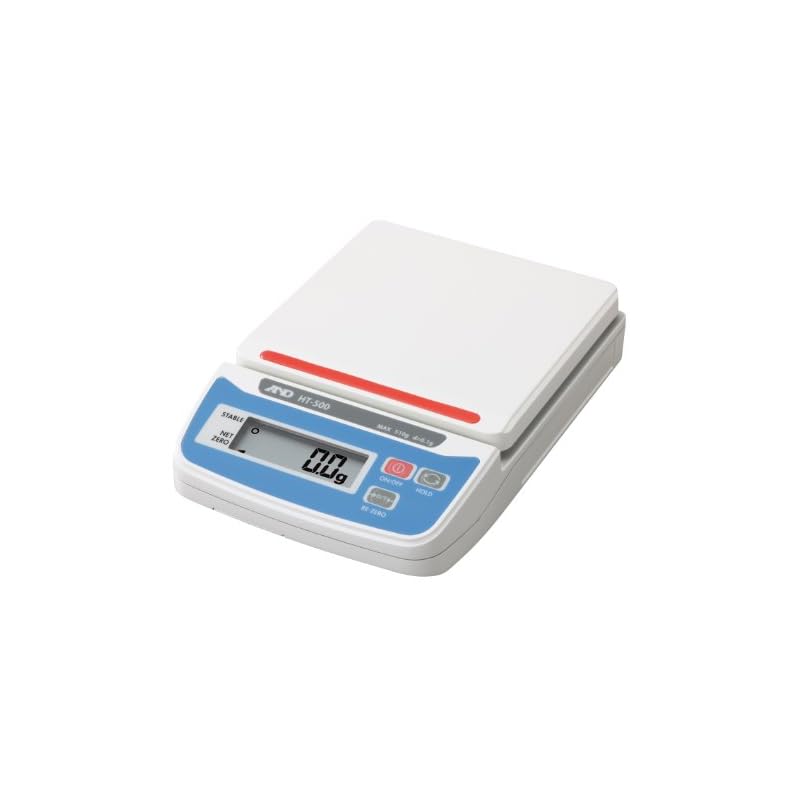 

Цифрові ваги A&D HT-500 (Ємність: 510 г, Мінімальний дисплей: 0,1 г, Розміри платформи: 132(W) х 130(D)мм, Несертифікований)