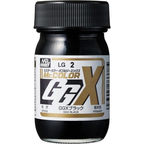 

GSI Creos Mr. Color GGX Black Gloss 60ml Model Paint LG2