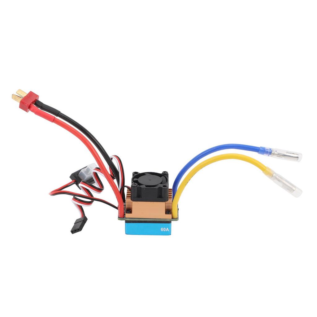 480A Brushed Speed Controller 3 Modes Multiple Protection ESC Waterproof ESC for 110 RC Car