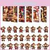 Christmas Advent Calendar With 24 Acrylic Monkey Ornaments For Kids And Family Holiday Decor