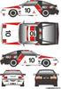 PLATZ/NuNu 1/24 Racing Series Mitsubishi Starion Gr.A 1985 InterTEC At Fuji Speedway Plastic Model Kit PN24031