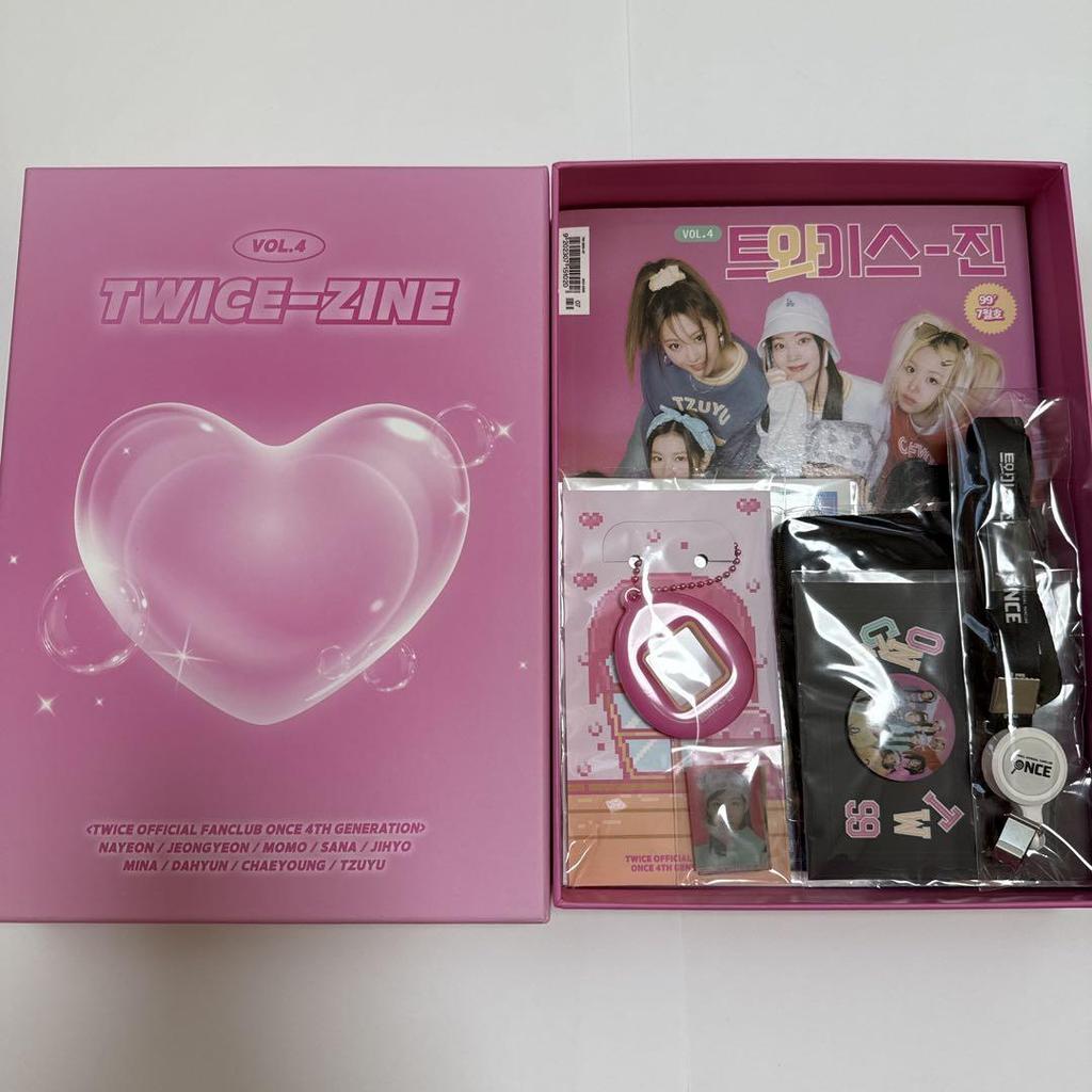 [USED] TWICE Korean Fan Club ONCE 4th Generation