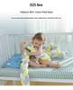Pure Cotton Cartoon Crib Mattress Cover & Bedspread for Babies