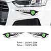 Car Waterproof Car Anti-scratch Stickers for Skoda Fabia Superb Octavia Kodiaq Yeti Citigo Felicia Kamiq Rapid Scala Accessories