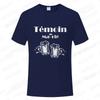 French Beer Graphic Wedding Tops Evg Team Future Groom Man Short Sleeve Tees Boyfriend Single Farewell Bachelor Party Tshirt