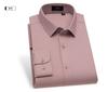 [Cool Modal] Spring and Autumn Skin friendly Elastic Anti wrinkle Easy to Care for Collar Long sleeved Shirt