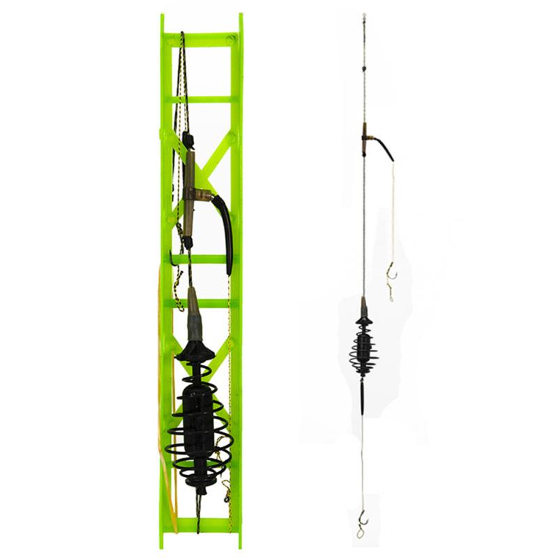 Fishing Bait  Cage 30g-60g Long-line Spring Bait Feeder Fishing Accessories