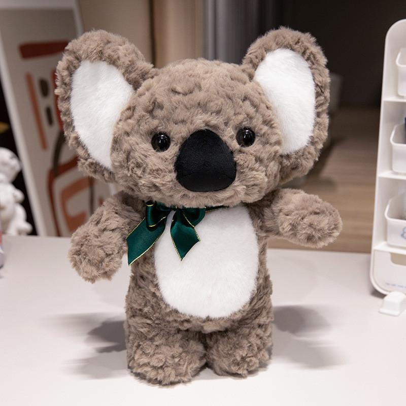 

Tree Kangaroo Plush With Soft Short Pile For Home Decor And Gift 35cm сірий колір