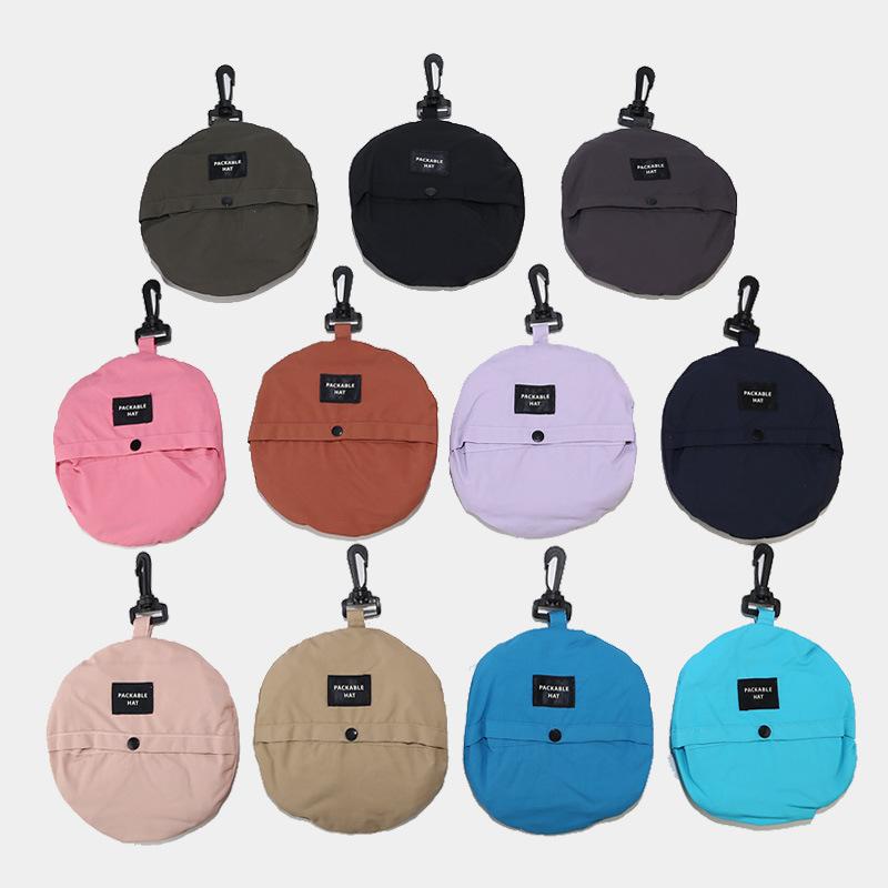 Spring and Summer New Outdoor Sports Travel Can Store Sunscreen Sun Hat Waterproof Quick Drying Bucket Hat Wholesale