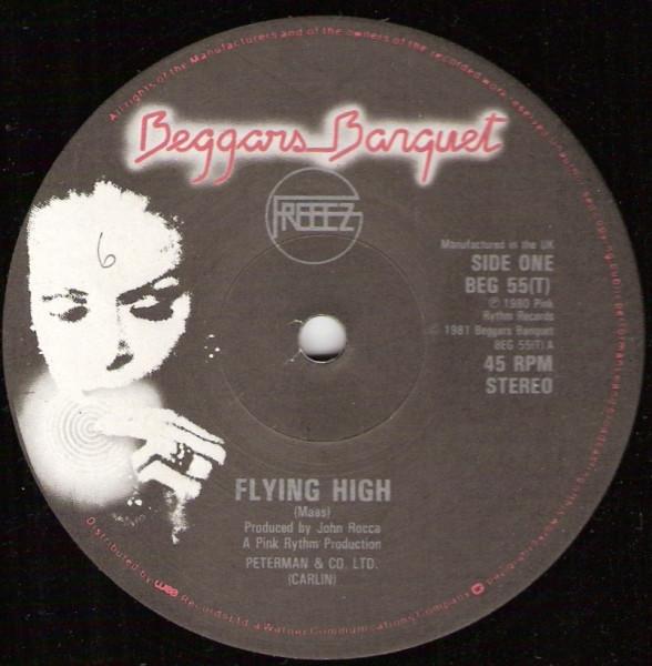 

7inch Record FREEEZ - Flying High BEG55 Beggars Banquet 1981 UK Jazz Used