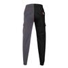 Men's Fashion Casual Pants Elastic Band Sweatpants Cotton Loose Patchwork Pants