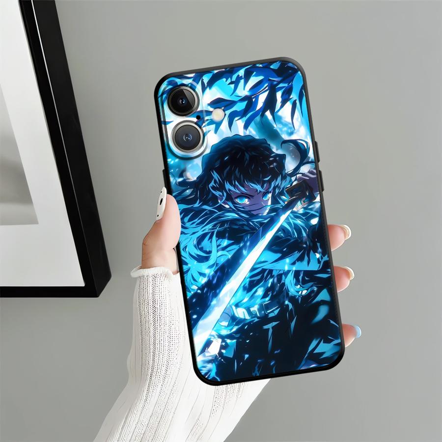 Demons Anime Slayer Case for iPhone 12 X XS XR 17 16 Pro Max 11 SE 17Air 14 7 8 13 Mini 15 Plus Soft Back Phone Cover