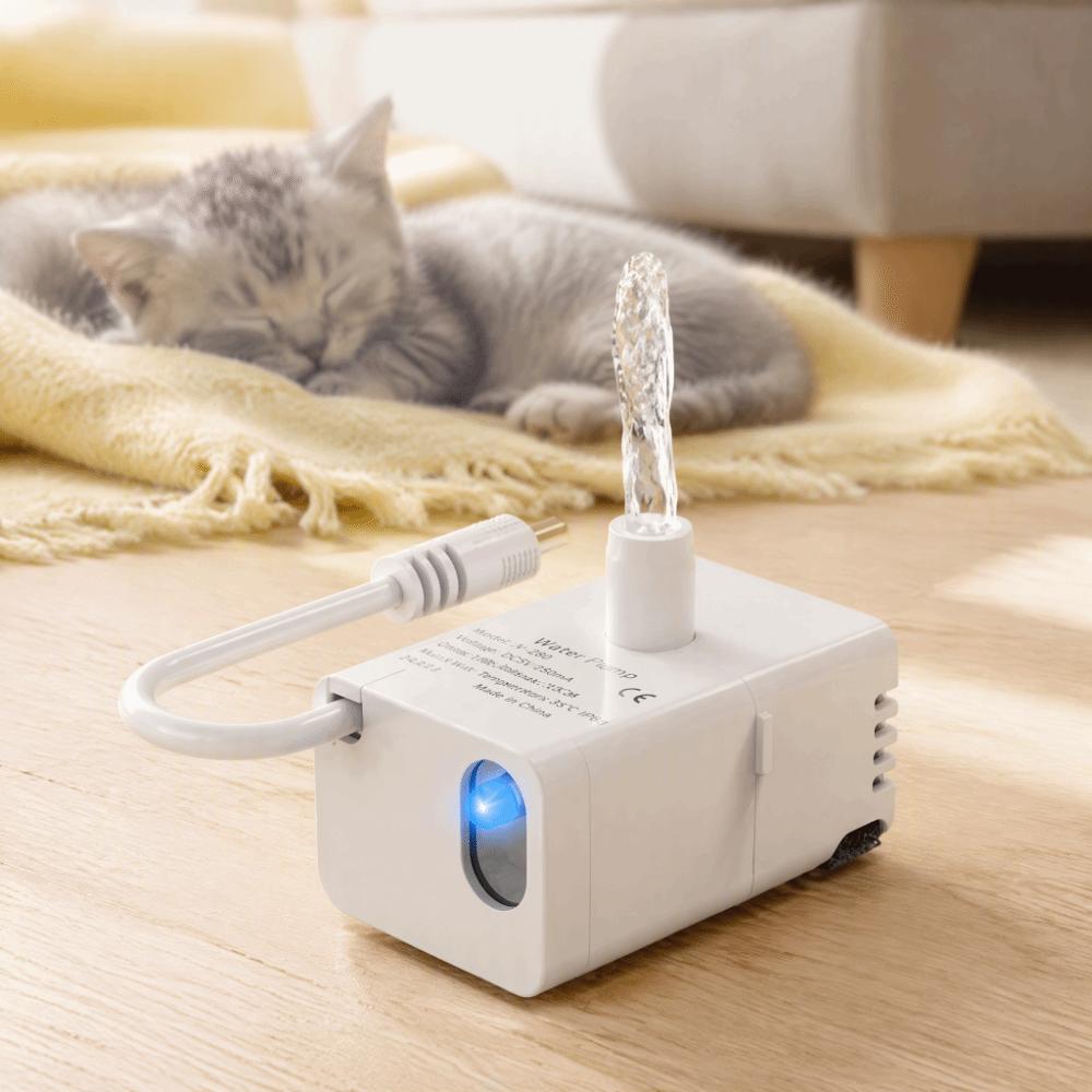 Auto Power Off Pet Water Fountain Pump Ultra Quiet Water Dispenser Pump Cat Water Fountain