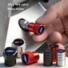 4Pcs Metal Bolt-in Wheel Tire Valve Caps Car Emblem Dust Acces For Ford ST Line Focus Mustang Fiesta Puma Ranger Kuga MK7 MAX knsh65
