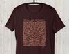 T-shirt Acorns and Oak Leaves, Pattern by William Morris, Vintage Art Plants Design, British Arts, Botanical Drawing Tee, Gift Nature Lover