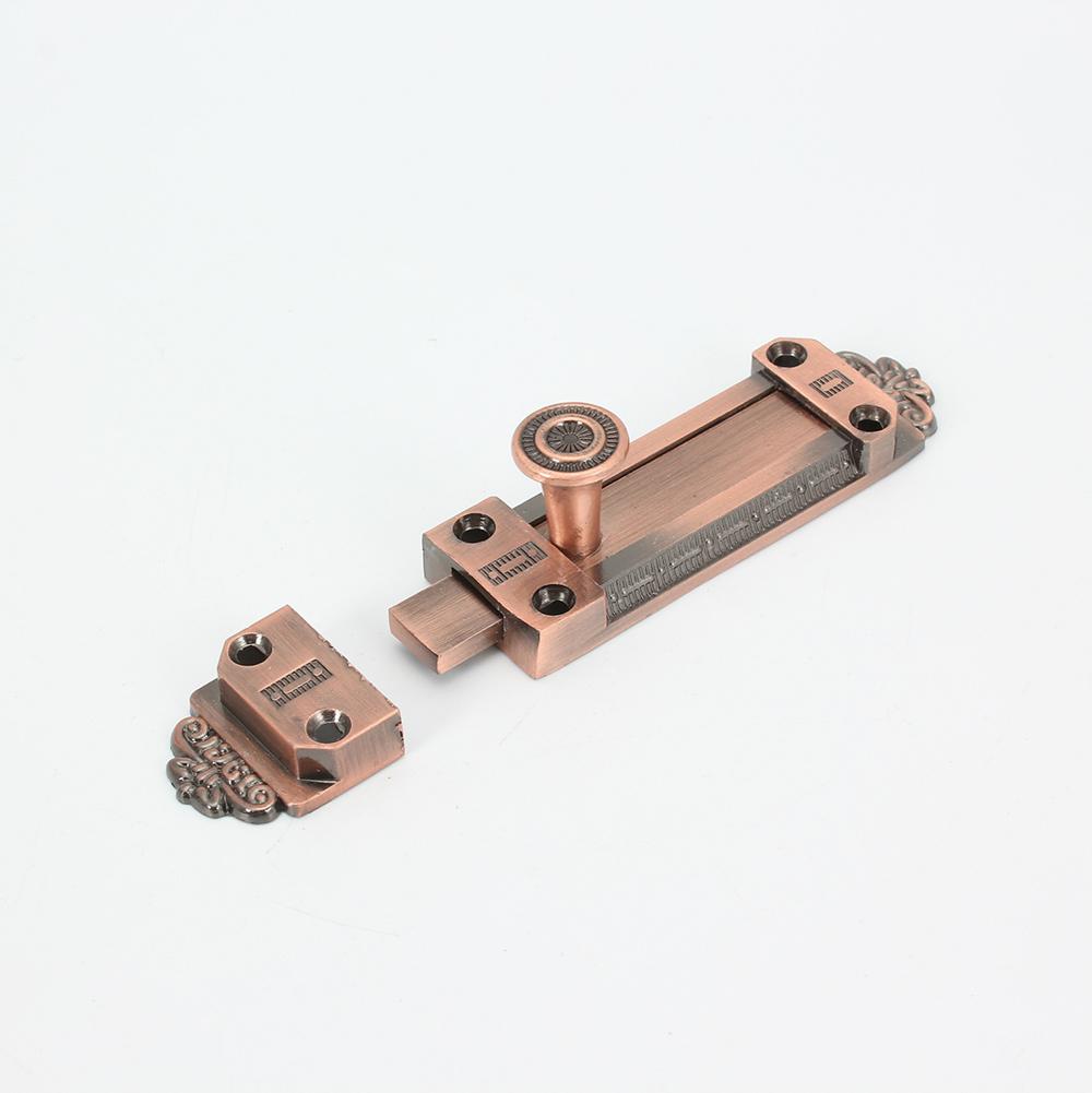 Door Lock Latch Vintage Gate Internal Door Bolt Latch Lock Slide Bolts Zinc Alloy Home Safety Gate Window Hardware Lock Buckle