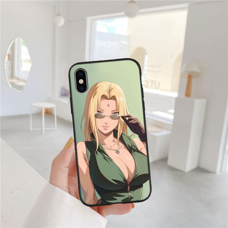 LO72 NARUTO Tsunade Soft Shell Phone Case for OPPO A40 A60 A80 A15 A16 A16K A12 A17 A17K A54 A54S A53 A53S A55 A56 A57 A98 F23