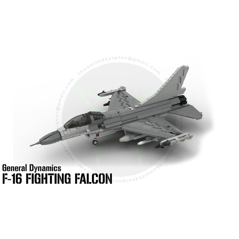 Платиновый Истребитель  Соколы  MOC-187679-2F-16 | 1:35 Масштаб