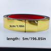 1roll 5mX3cm Edge Decorative Strip Wall Sticker Home Decoration TV Background Wall Decoration Wall Sticker