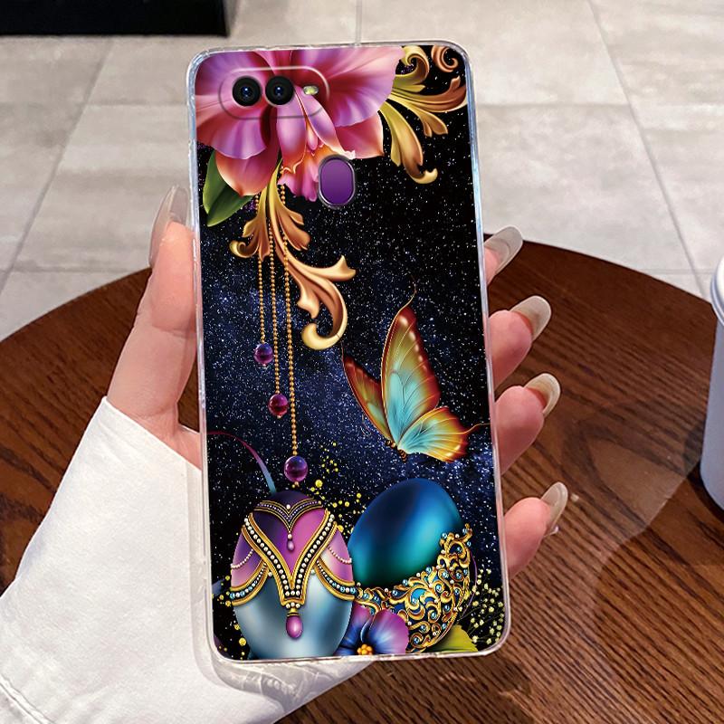 Casing For Oppo F9 / Realme 2 Pro Phone Case New Design Aesthetic Fashion Cute Cat Cartoon Soft Silicone Transparent TPU Cover