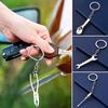 1Pc/5Pcs Key Pendant Key Zinc Alloy Keychain Outdoor Keychain Car Simulation Tool Keychain Backpack Security Fob Design