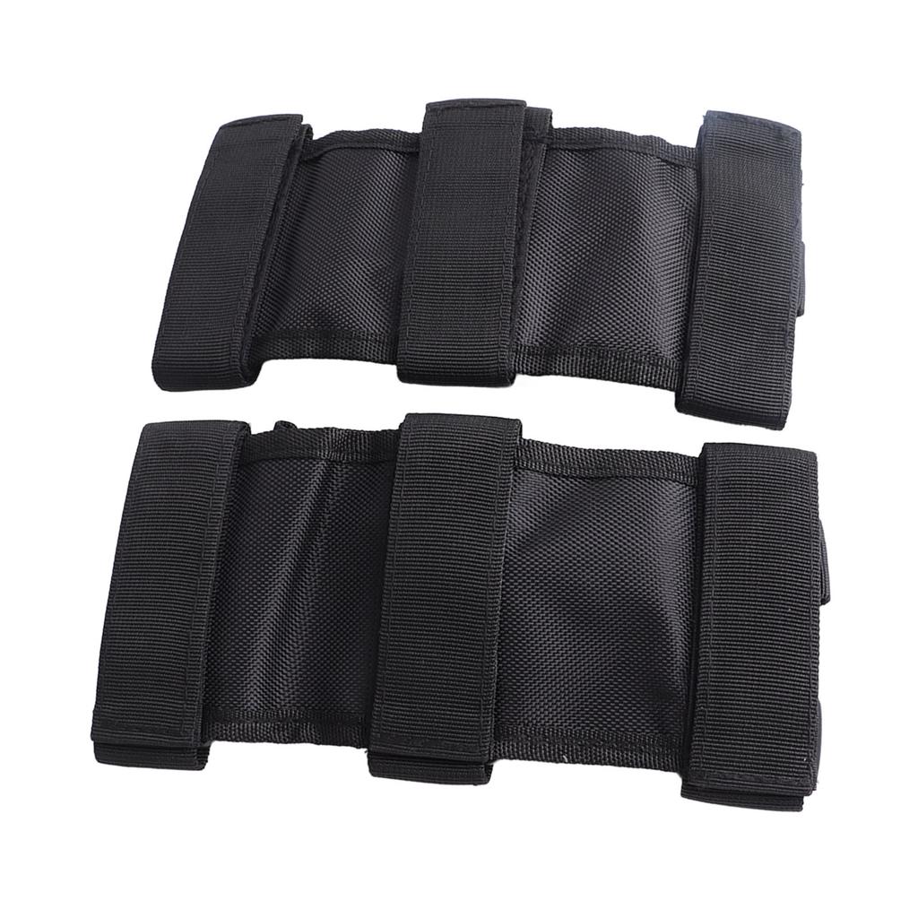 2Pcs Handle Black Off Road Car Refit Interior Handle Thickened Strengthening Top Roof Handle For