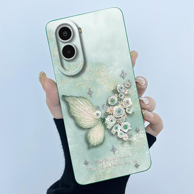 Case For Xiaomi Poco M7 4G Cute Panda Sweet Girls Cats Silicone Soft Back Cover For XiaomiPocoM7 4G Bumper Protective Casing
