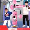 Aibaijian Standing Reflex Boxing Bag