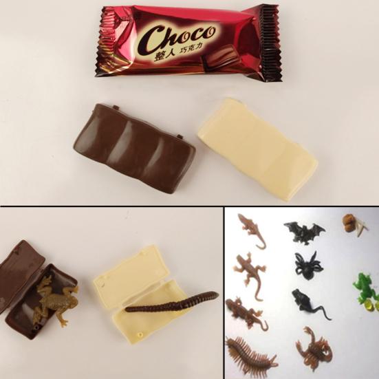 1Pc Simulation Chocolate Gadgets Prank Jokes Tricks Props Candy Scary Bug Toys