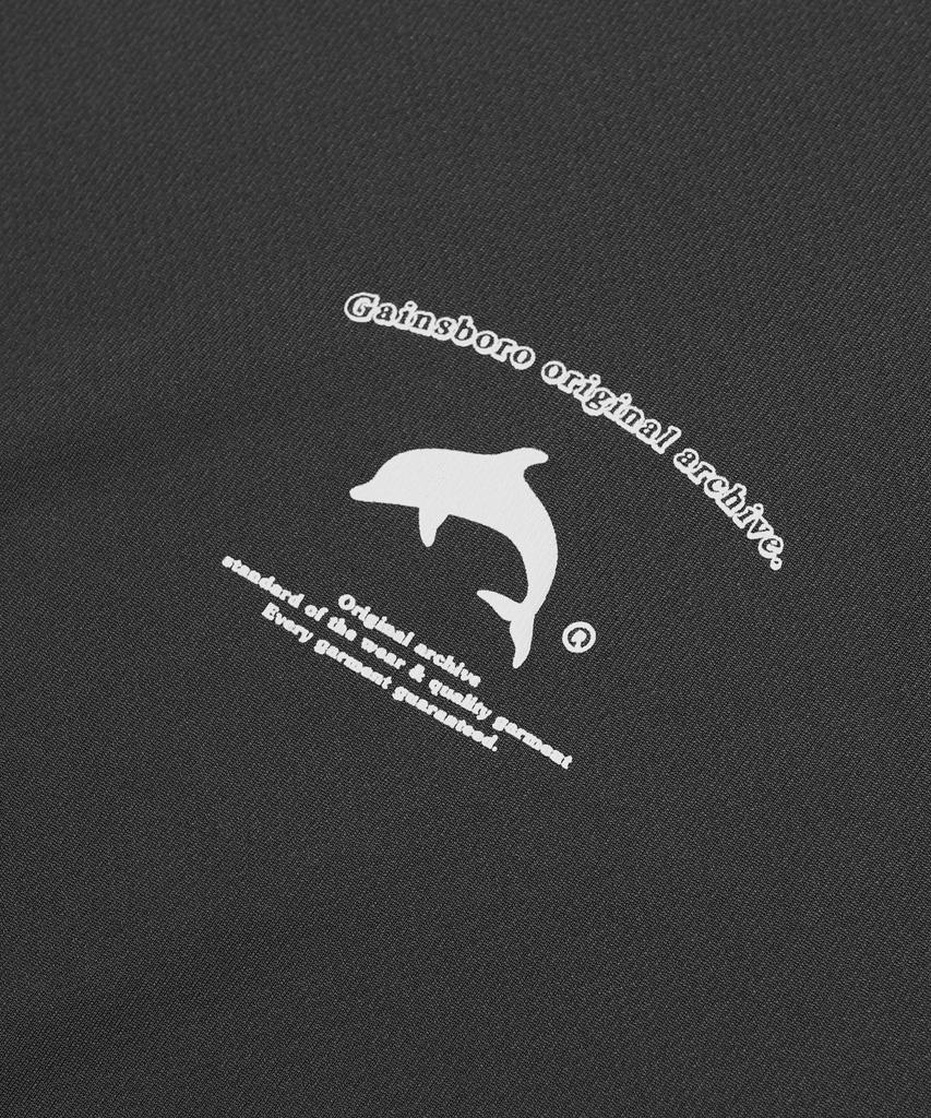 GAINSBORO Coolmore Dolphin Short Sleeve T-Shirt_Charcoal