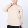 Nike Club Fleece Solid Color Crewneck Casual Long Sleeve Sweatshirt Women Sweatshirt Sand-White DQ5474-126