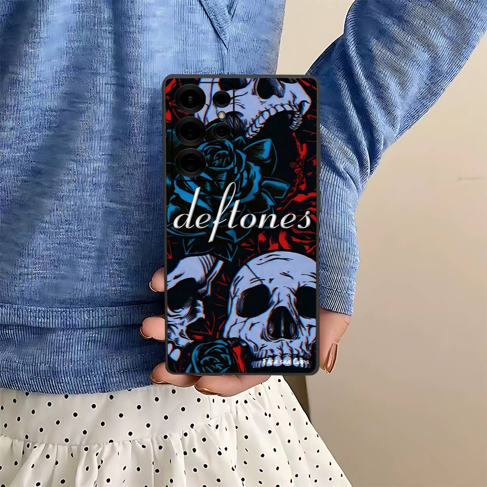 Alternative Metal Deftones Band Phone Case For Samsung S 24 Fe 25 Ultra Plus 20 Lite 21 30 22 23 24 22 Ultra 5G Fundas
