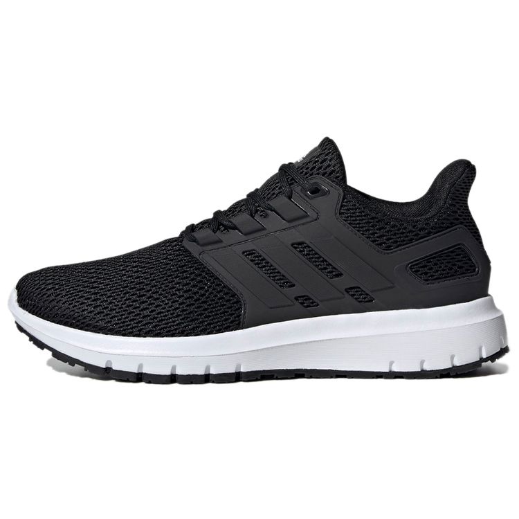 Adidas Ult Casual Comfortable Versatile Mesh Fabric Shock Absorbing Breathable Low Top Running Shoes Men Sneakers Black FX3624