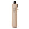 Waterfront Folding Rain LESS IS MORE Spin Sand Spinner Super with a Single Unisex Umbrella, Umbrella, Canopy, Beige, 60cm, Impact-absorbing Structure,