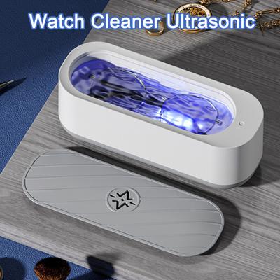 Ultrasonic Glasses Cleaning Machine Hands-Free Operation Deep Clean Watches Jewelry Makeup Brushes Glasses Washer