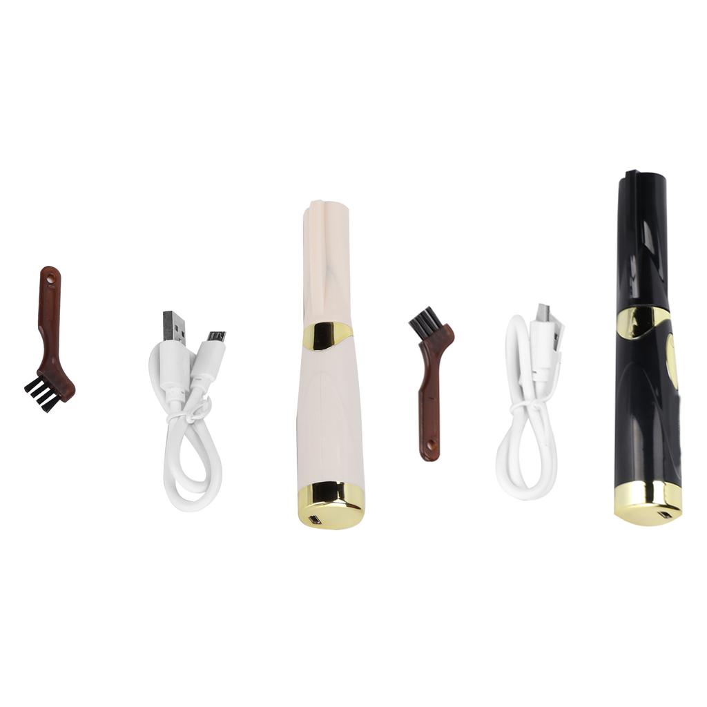 Heated Eyelash Curler USB Rechargeable Electric Lash Curlers Curling Tool for Long Lasting Natural E